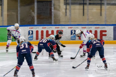Deutsche Frauen Eishockey Bundesliga - Final-Four-Turnier - Eisbären Juniors Berlin vs ESC Planegg am 14.03.2021 in Füssen, Bundesleistungszentrum für Eishockey und Curling, Am Eisstadion 1, 87629 Füssen, Deutschland, Photo: Michael Kahms @MIKAH-Fotografie.de