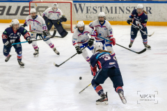Deutsche Frauen Eishockey Bundesliga - Final-Four-Turnier - Eisbären Juniors Berlin vs ESC Planegg am 14.03.2021 in Füssen, Bundesleistungszentrum für Eishockey und Curling, Am Eisstadion 1, 87629 Füssen, Deutschland, Photo: Michael Kahms @MIKAH-Fotografie.de
