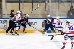 Deutsche Frauen Eishockey Bundesliga - Final-Four-Turnier - Eisbären Juniors Berlin vs ESC Planegg am 14.03.2021 in Füssen, Bundesleistungszentrum für Eishockey und Curling, Am Eisstadion 1, 87629 Füssen, Deutschland, Photo: Michael Kahms @MIKAH-Fotografie.de