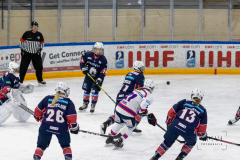 Deutsche Frauen Eishockey Bundesliga - Final-Four-Turnier - Eisbären Juniors Berlin vs ESC Planegg am 14.03.2021 in Füssen, Bundesleistungszentrum für Eishockey und Curling, Am Eisstadion 1, 87629 Füssen, Deutschland, Photo: Michael Kahms @MIKAH-Fotografie.de