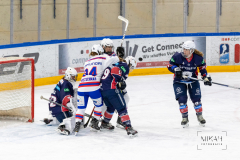 Deutsche Frauen Eishockey Bundesliga - Final-Four-Turnier - Eisbären Juniors Berlin vs ESC Planegg am 14.03.2021 in Füssen, Bundesleistungszentrum für Eishockey und Curling, Am Eisstadion 1, 87629 Füssen, Deutschland, Photo: Michael Kahms @MIKAH-Fotografie.de