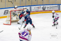 Deutsche Frauen Eishockey Bundesliga - Final-Four-Turnier - Eisbären Juniors Berlin vs ESC Planegg am 14.03.2021 in Füssen, Bundesleistungszentrum für Eishockey und Curling, Am Eisstadion 1, 87629 Füssen, Deutschland, Photo: Michael Kahms @MIKAH-Fotografie.de