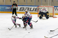 Deutsche Frauen Eishockey Bundesliga - Final-Four-Turnier - Eisbären Juniors Berlin vs ESC Planegg am 14.03.2021 in Füssen, Bundesleistungszentrum für Eishockey und Curling, Am Eisstadion 1, 87629 Füssen, Deutschland, Photo: Michael Kahms @MIKAH-Fotografie.de
