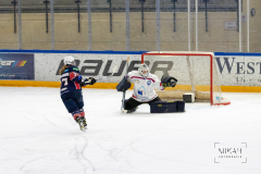 Deutsche Frauen Eishockey Bundesliga - Final-Four-Turnier - Eisbären Juniors Berlin vs ESC Planegg am 14.03.2021 in Füssen, Bundesleistungszentrum für Eishockey und Curling, Am Eisstadion 1, 87629 Füssen, Deutschland, Photo: Michael Kahms @MIKAH-Fotografie.de