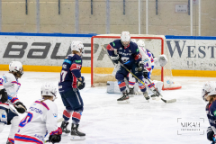 Deutsche Frauen Eishockey Bundesliga - Final-Four-Turnier - Eisbären Juniors Berlin vs ESC Planegg am 14.03.2021 in Füssen, Bundesleistungszentrum für Eishockey und Curling, Am Eisstadion 1, 87629 Füssen, Deutschland, Photo: Michael Kahms @MIKAH-Fotografie.de