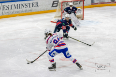 Deutsche Frauen Eishockey Bundesliga - Final-Four-Turnier - Eisbären Juniors Berlin vs ESC Planegg am 14.03.2021 in Füssen, Bundesleistungszentrum für Eishockey und Curling, Am Eisstadion 1, 87629 Füssen, Deutschland, Photo: Michael Kahms @MIKAH-Fotografie.de