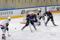 Deutsche Frauen Eishockey Bundesliga - Final-Four-Turnier - Eisbären Juniors Berlin vs ESC Planegg am 14.03.2021 in Füssen, Bundesleistungszentrum für Eishockey und Curling, Am Eisstadion 1, 87629 Füssen, Deutschland, Photo: Michael Kahms @MIKAH-Fotografie.de