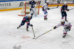 Deutsche Frauen Eishockey Bundesliga - Final-Four-Turnier - Eisbären Juniors Berlin vs ESC Planegg am 14.03.2021 in Füssen, Bundesleistungszentrum für Eishockey und Curling, Am Eisstadion 1, 87629 Füssen, Deutschland, Photo: Michael Kahms @MIKAH-Fotografie.de