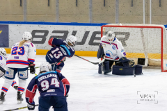 Deutsche Frauen Eishockey Bundesliga - Final-Four-Turnier - Eisbären Juniors Berlin vs ESC Planegg am 14.03.2021 in Füssen, Bundesleistungszentrum für Eishockey und Curling, Am Eisstadion 1, 87629 Füssen, Deutschland, Photo: Michael Kahms @MIKAH-Fotografie.de