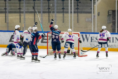 Deutsche Frauen Eishockey Bundesliga - Final-Four-Turnier - Eisbären Juniors Berlin vs ESC Planegg am 14.03.2021 in Füssen, Bundesleistungszentrum für Eishockey und Curling, Am Eisstadion 1, 87629 Füssen, Deutschland, Photo: Michael Kahms @MIKAH-Fotografie.de