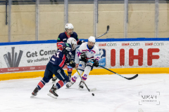 Deutsche Frauen Eishockey Bundesliga - Final-Four-Turnier - Eisbären Juniors Berlin vs ESC Planegg am 14.03.2021 in Füssen, Bundesleistungszentrum für Eishockey und Curling, Am Eisstadion 1, 87629 Füssen, Deutschland, Photo: Michael Kahms @MIKAH-Fotografie.de