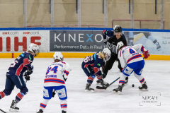 Deutsche Frauen Eishockey Bundesliga - Final-Four-Turnier - Eisbären Juniors Berlin vs ESC Planegg am 14.03.2021 in Füssen, Bundesleistungszentrum für Eishockey und Curling, Am Eisstadion 1, 87629 Füssen, Deutschland, Photo: Michael Kahms @MIKAH-Fotografie.de