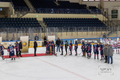 Deutsche Frauen Eishockey Bundesliga - Final-Four-Turnier - Eisbären Juniors Berlin vs ESC Planegg am 14.03.2021 in Füssen, Bundesleistungszentrum für Eishockey und Curling, Am Eisstadion 1, 87629 Füssen, Deutschland, Photo: Michael Kahms @MIKAH-Fotografie.de
