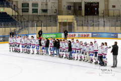 Deutsche Frauen Eishockey Bundesliga - Final-Four-Turnier - Eisbären Juniors Berlin vs ESC Planegg am 14.03.2021 in Füssen, Bundesleistungszentrum für Eishockey und Curling, Am Eisstadion 1, 87629 Füssen, Deutschland, Photo: Michael Kahms @MIKAH-Fotografie.de