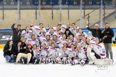 Deutsche Frauen Eishockey Bundesliga - Final-Four-Turnier - Eisbären Juniors Berlin vs ESC Planegg am 14.03.2021 in Füssen, Bundesleistungszentrum für Eishockey und Curling, Am Eisstadion 1, 87629 Füssen, Deutschland, Photo: Michael Kahms @MIKAH-Fotografie.de