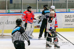 Deutsche Frauen Eishockey Bundesliga - ESC Planegg vs. ECDC Memmingen Indians am 09.01.2021 in Miesbach, Eisstadion TEV Miesbach, Tölzer Straße 3 83714 Miesbach, Deutschland, Photo: Michael Kahms @MIKAH-Fotografie.de