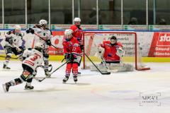 Deutsche Frauen Eishockey Bundesliga - ESC Planegg vs. ECDC Memmingen Indians am 09.01.2021 in Miesbach, Eisstadion TEV Miesbach, Tölzer Straße 3 83714 Miesbach, Deutschland, Photo: Michael Kahms @MIKAH-Fotografie.de