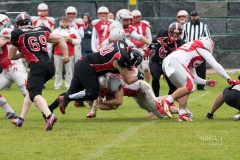 Regionalliga Süd - Fursty Razorbacks vs. Burghausen Crusadors am 12.05.2019 in Fürstenfeldbruck, Sportplatz "Auf der Lände", Deutschland, Photo: Michael Kahms @MIKAH-Fotografie.de