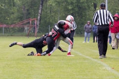 Regionalliga Süd - Fursty Razorbacks vs. Burghausen Crusadors am 12.05.2019 in Fürstenfeldbruck, Sportplatz "Auf der Lände", Deutschland, Photo: Michael Kahms @MIKAH-Fotografie.de