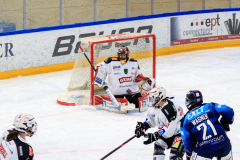 Deutsche Frauen Eishockey Bundesliga - Final-Four-Turnier - ERC Ingolstadt vs. ECDC Memmingen Indians am 14.03.2021 in Füssen, Bundesleistungszentrum für Eishockey und Curling, Am Eisstadion 1, 87629 Füssen, Deutschland, Photo: Michael Kahms @MIKAH-Fotografie.de