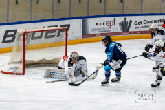 Deutsche Frauen Eishockey Bundesliga - Final-Four-Turnier - ERC Ingolstadt vs. ECDC Memmingen Indians am 14.03.2021 in Füssen, Bundesleistungszentrum für Eishockey und Curling, Am Eisstadion 1, 87629 Füssen, Deutschland, Photo: Michael Kahms @MIKAH-Fotografie.de