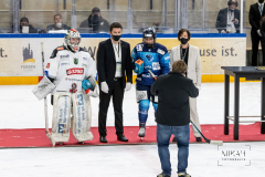 Deutsche Frauen Eishockey Bundesliga - Final-Four-Turnier - ERC Ingolstadt vs. ECDC Memmingen Indians am 14.03.2021 in Füssen, Bundesleistungszentrum für Eishockey und Curling, Am Eisstadion 1, 87629 Füssen, Deutschland, Photo: Michael Kahms @MIKAH-Fotografie.de
