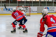 Deutsche Frauen Eishockey Bundesliga - ESC Planegg vs. Eisbären Juniors Berlin am 22.02.2020 in Grafing, Eissporthalle des EHC Klostersee, Deutschland, Photo: Michael Kahms @MIKAH-Fotografie.de