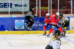Deutsche Frauen Eishockey Bundesliga - ESC Planegg vs. Mad Dogs Mannheim am 03.01.2021 in Miesbach, Eisstadion TEV Miesbach, Tölzer Straße 3 83714 Miesbach, Deutschland, Photo: Michael Kahms @MIKAH-Fotografie.de
